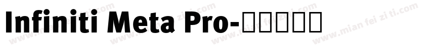 Infiniti Meta Pro字体转换